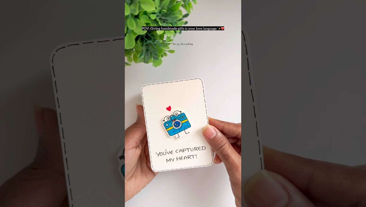 Handmade cards for your loved ones | easy gift card ideas #diy #craft #handmade #giftideas #couple