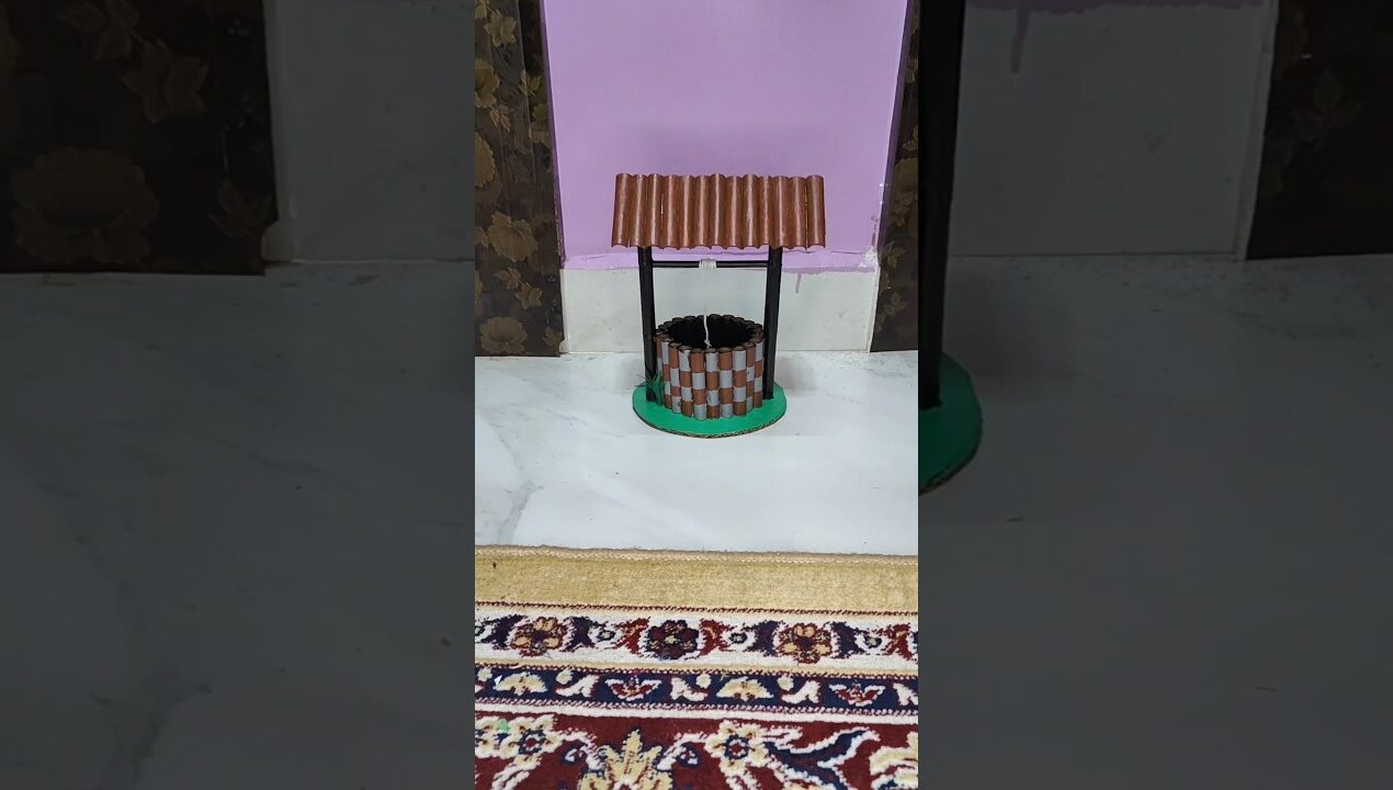 Thread spools craft ideas 😊#waterwell#waterwelldiy #waterwelldrilling #waterwellness#diy#craftyhome