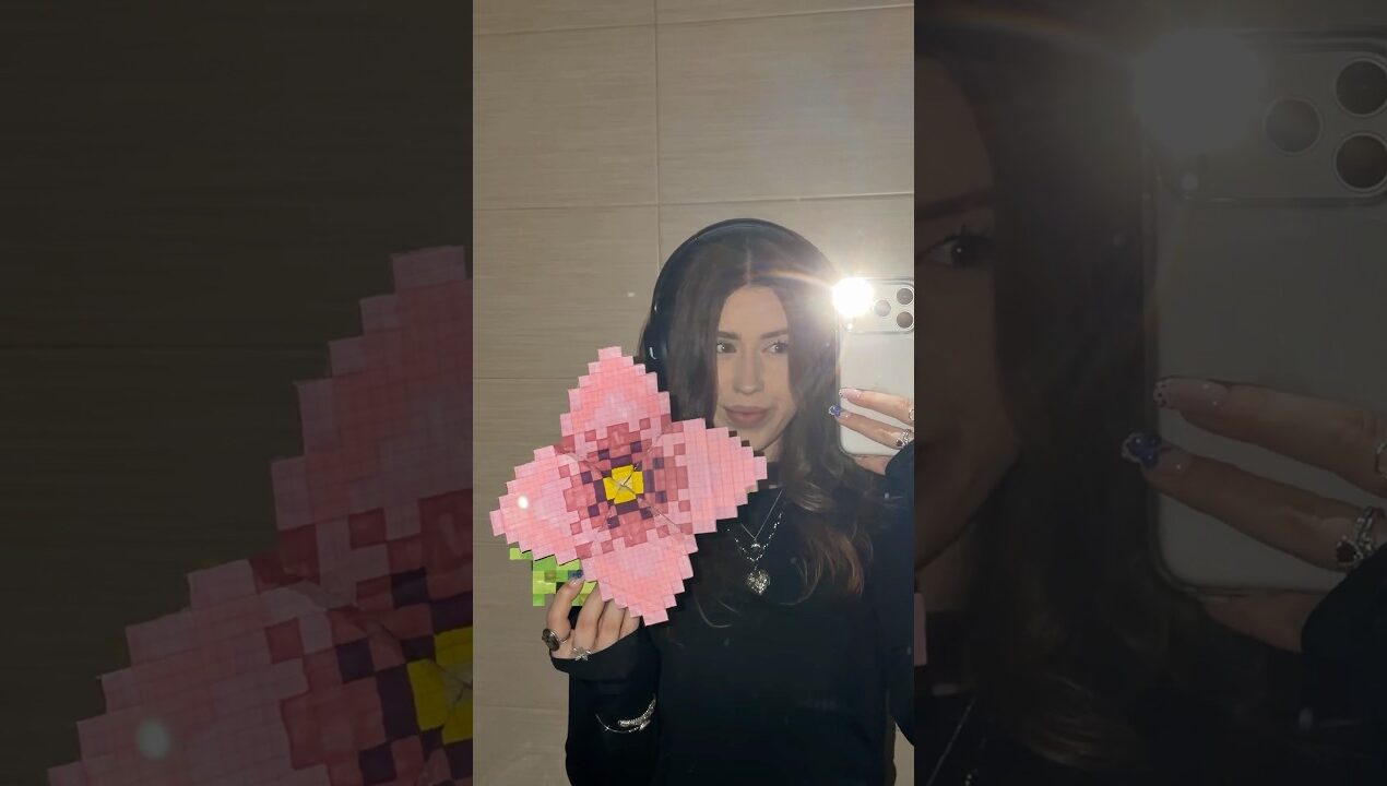 DIY Minecraft FLOWER Cute AND Easy ROOM Decor IDEA