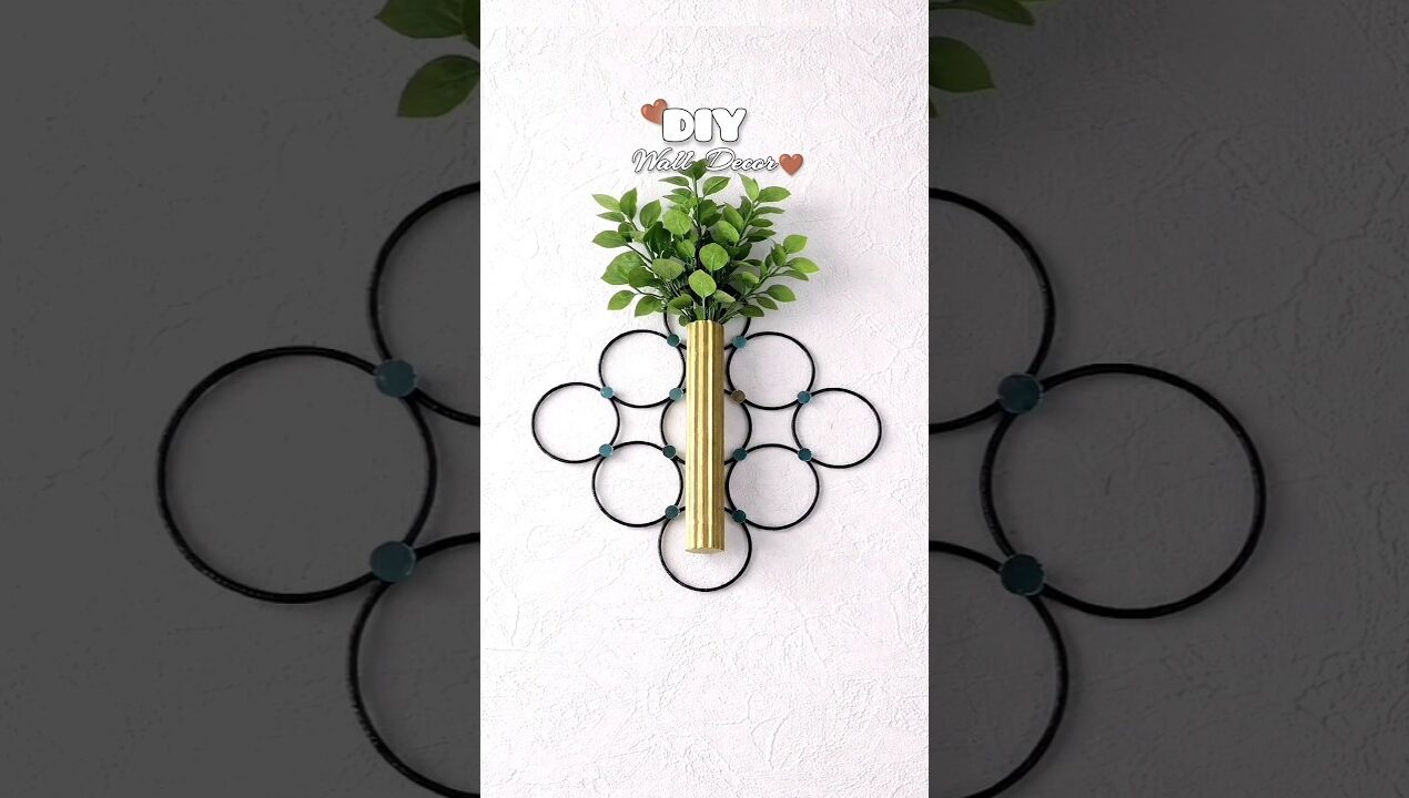 Diy wall decor#diy #youtubeshorts