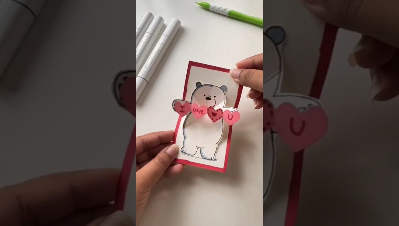 Easy DIY Love Card 💌 | Handmade Card for Someone Special | Paper Craft Idea #diycraft #craft