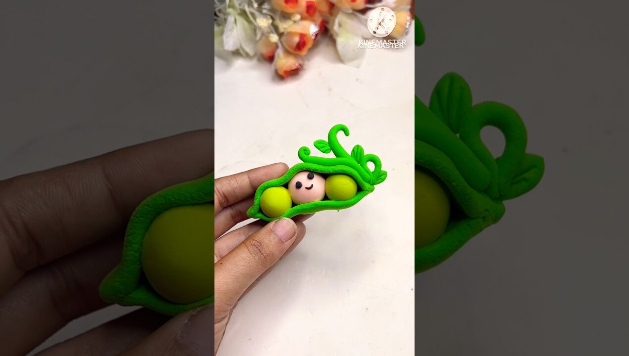 DIY idea 💡 super easy clay diye tutorial video banano 💐#music #diy #trending #toys #handmade