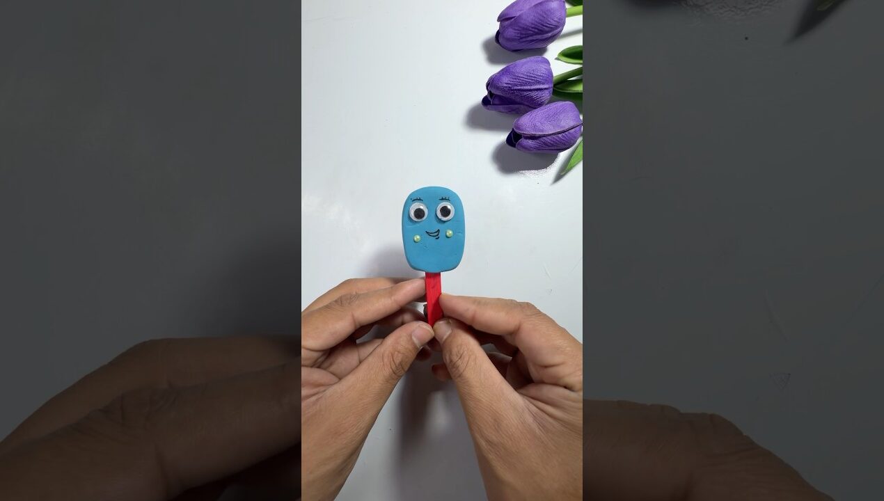 DIY Cute Clay Ice Cream 🍦 | Easy Mini Craft Ideas | #shorts #ytshorts #craft #diy #trending