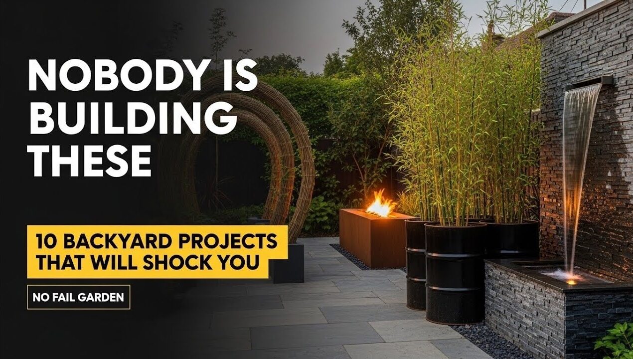 10 Backyard DIY Projects So Beautiful You’ll Want to Start Today (Modern & Timeless Designs)