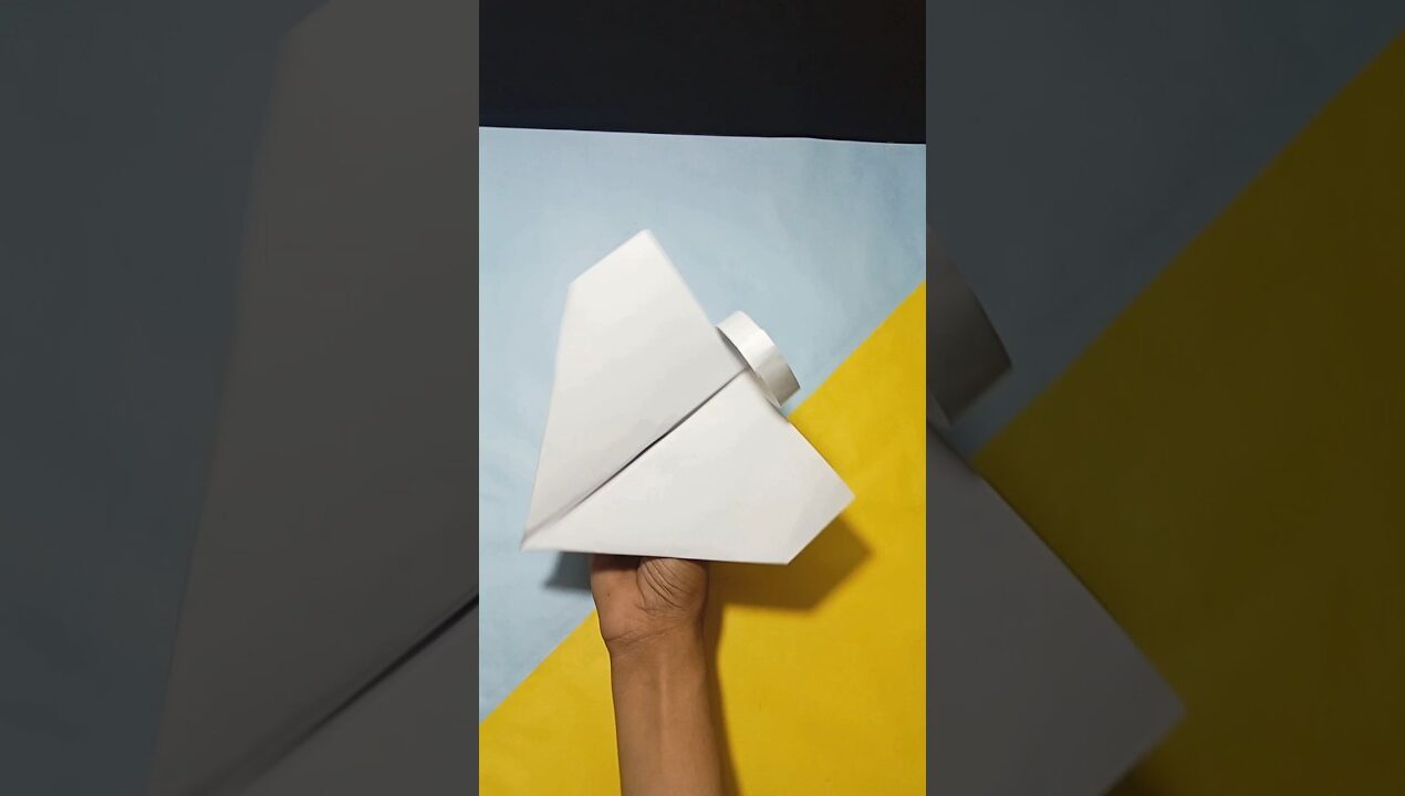 Amazing Paper Ring Aeroplane ✈️ | Easy DIY Flying Ring Plane