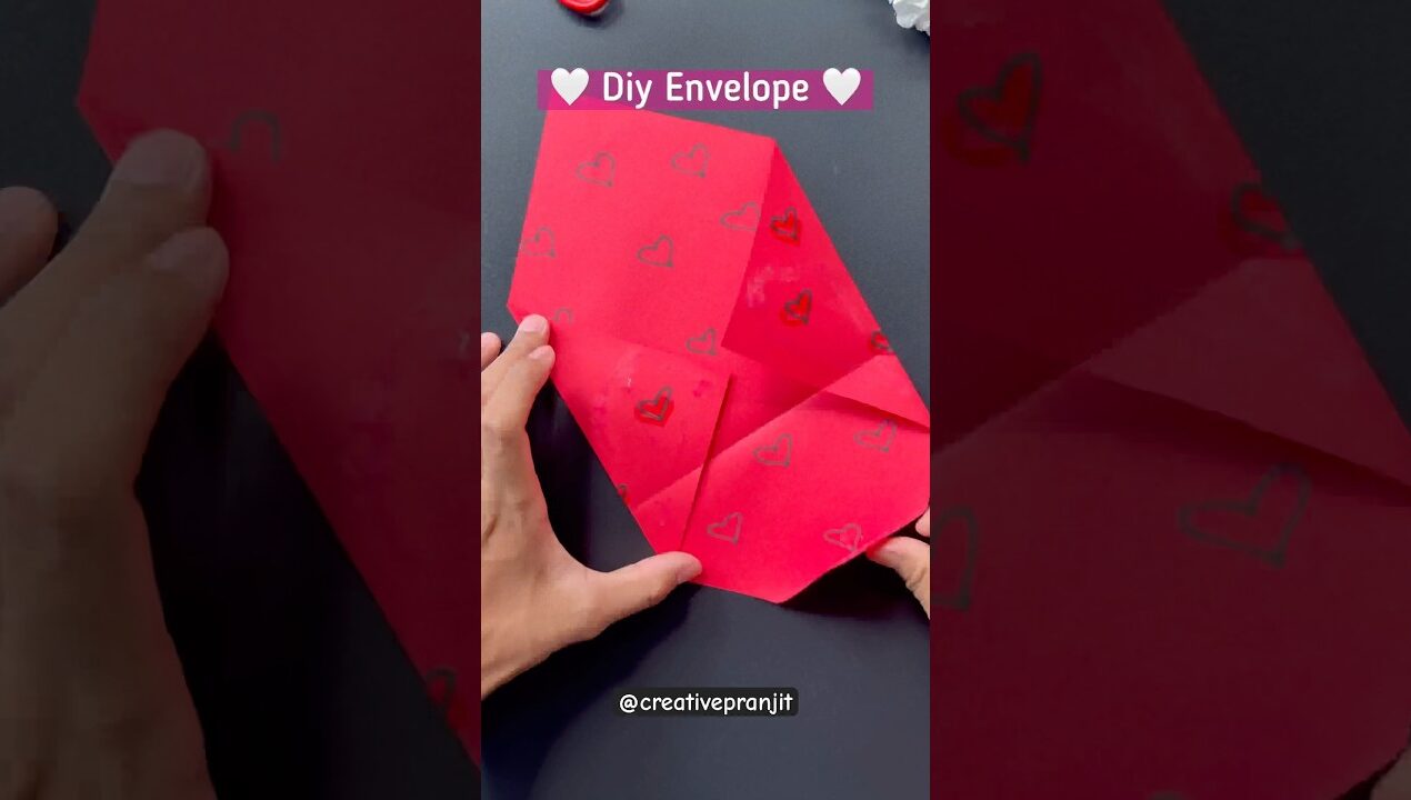 Diy Envelope ✉️ | Paper Craft ideas ❤️✨ #shorts #papercraft