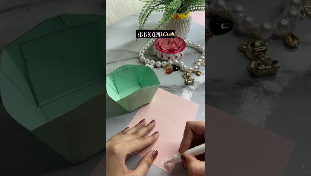 I Couldn't Stop Watching This Paper Trick ❤️✨ | Easy DIY #shorts