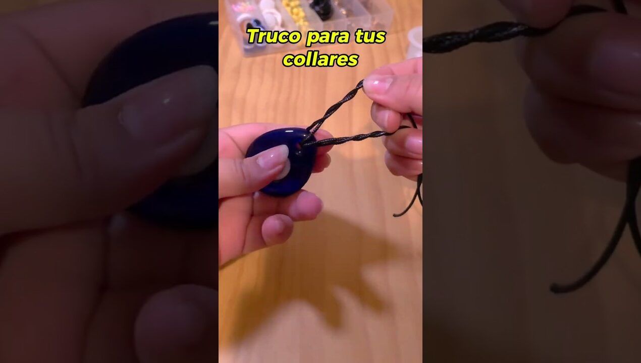 Crea cientos de collares con esta idea 💡 #ideas #hechoamano #manualidades #diy