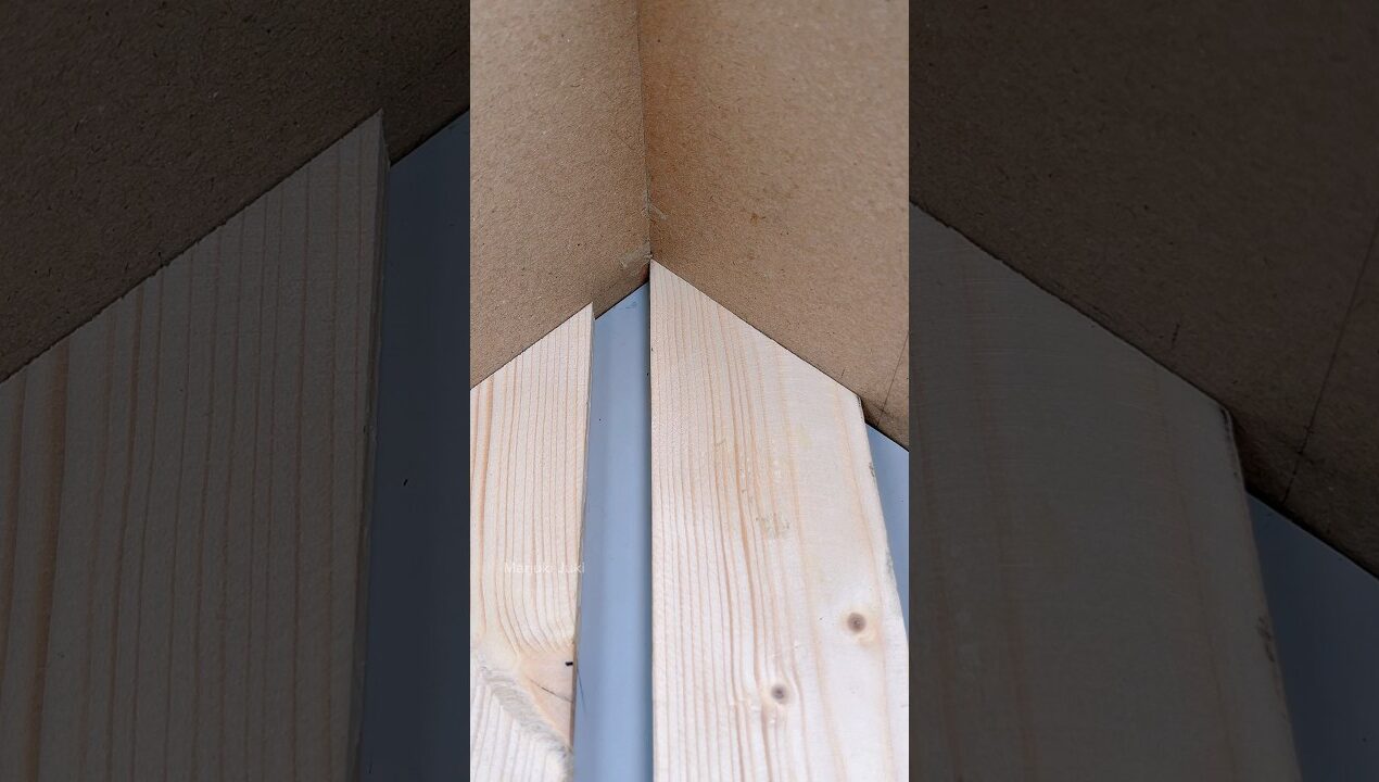 tricks for measuring wood angles #woodworking #diy #ideas #skills #carpentry