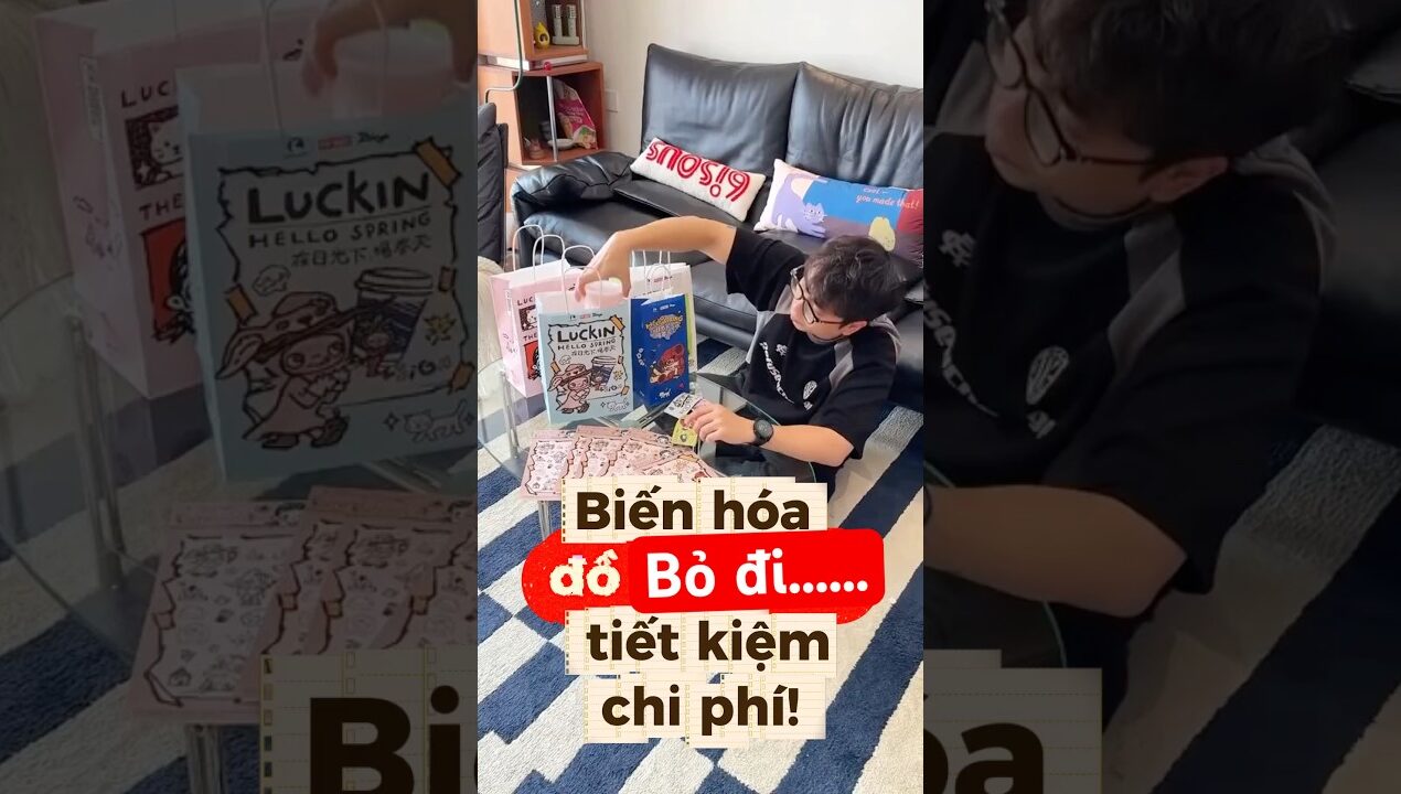 Biến hóa đồ bỏ đi tiết kiệm chi phí #diy #decor