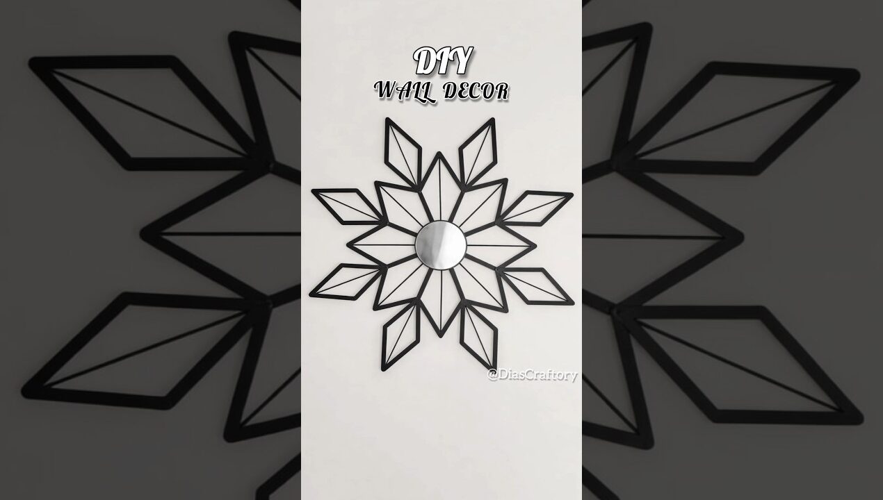 DIY Wall Decor ✨ #shorts #craft #diy #wallhanging