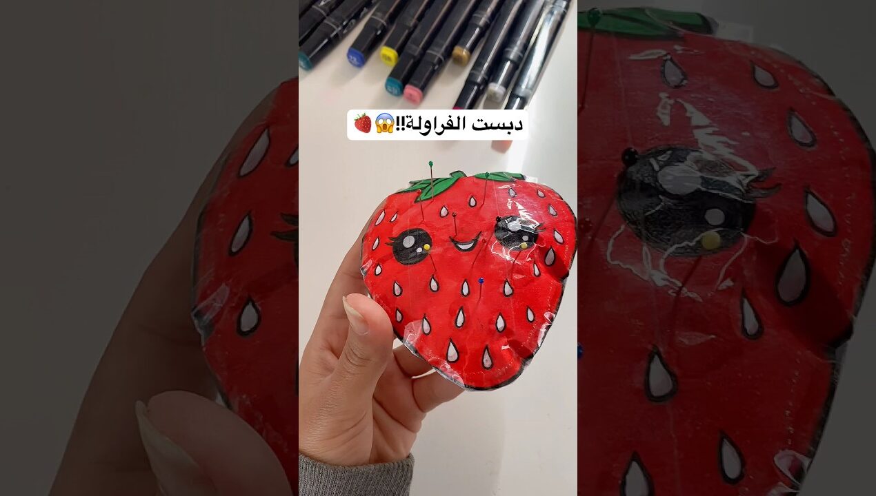 الطريقه دي البنات كلها هتحبها لازم تجرّبوها!😳 #diy #رسم #diy #art #craft #shorts #اكسبلور