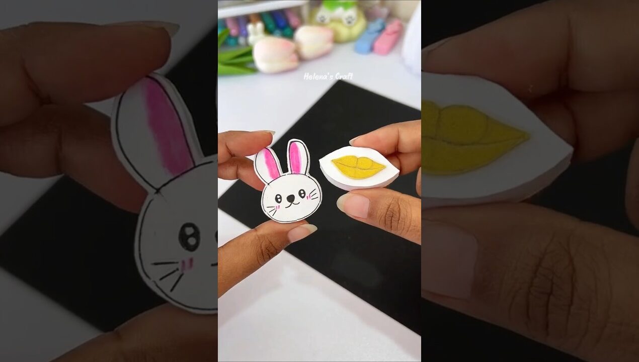 😍 DIY cute stamp #shorts #diy #craft #helenascraft #diyideas