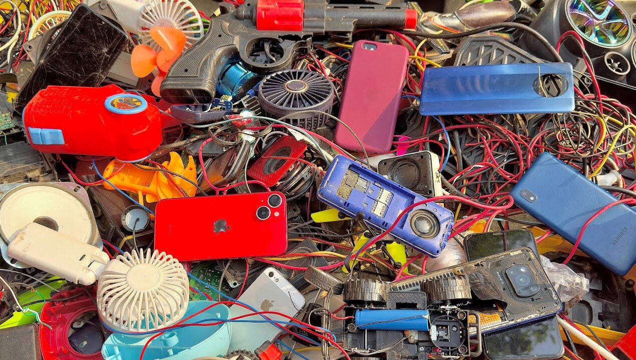 Breaking and opening toys motor fan motor and more items | DIY ideas from toys motors