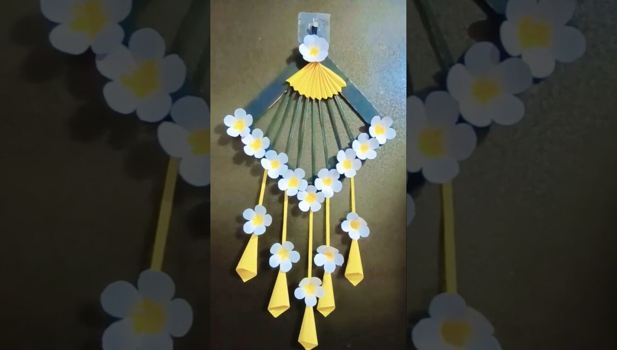 wall hanging craft#paper wall craft#home decor ideas#home decor#wall hanging craft decor#diy craft