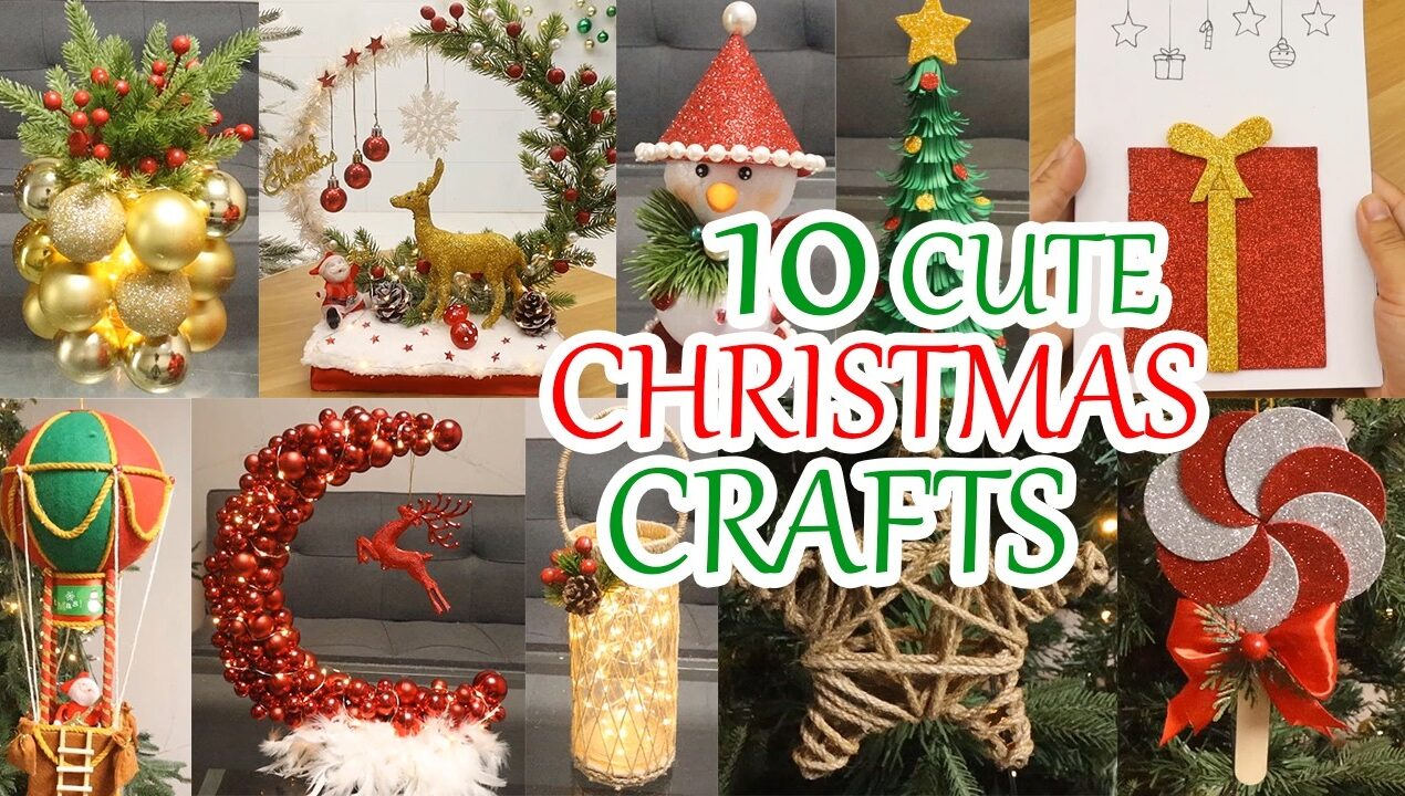 10 Christmas Craft ideas  – 10 Diy Christmas 2027 –  Cute ideas