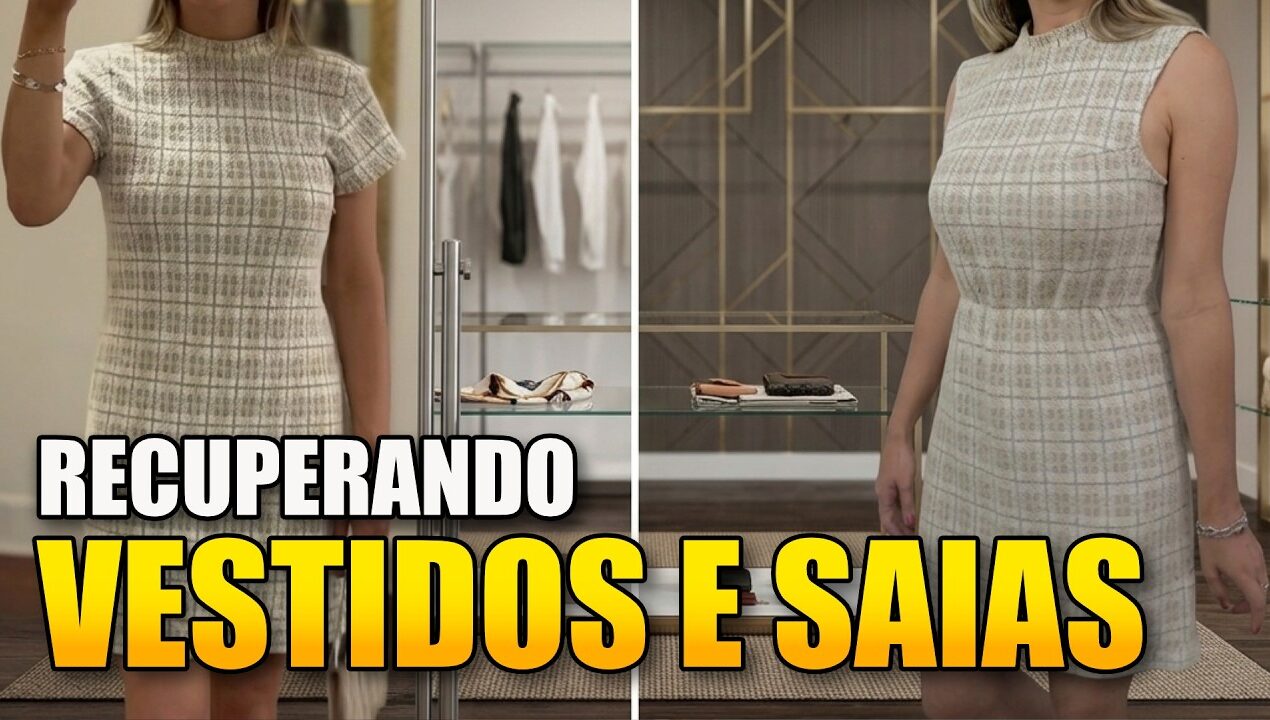 Ideais de Transformação para Vestidos e Saias – DIY