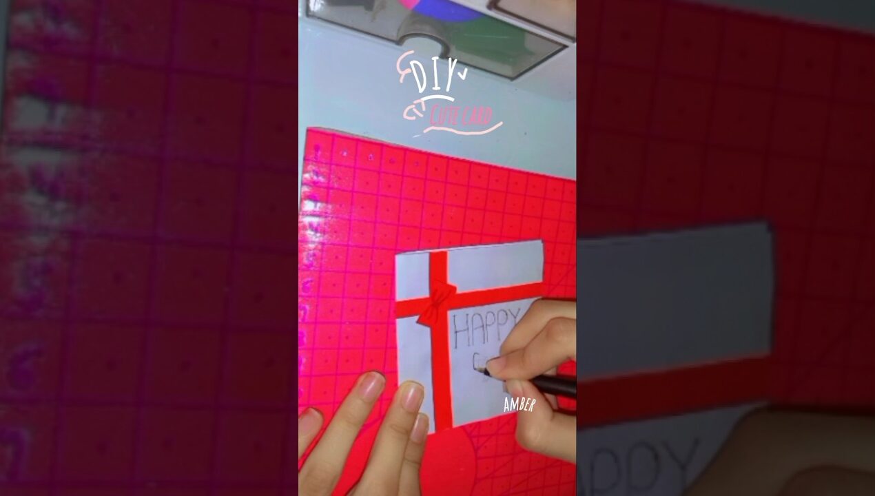 DIY cute friend's day card |friend's day card idea 💡|#diy #friends #aestheic #shortvideo