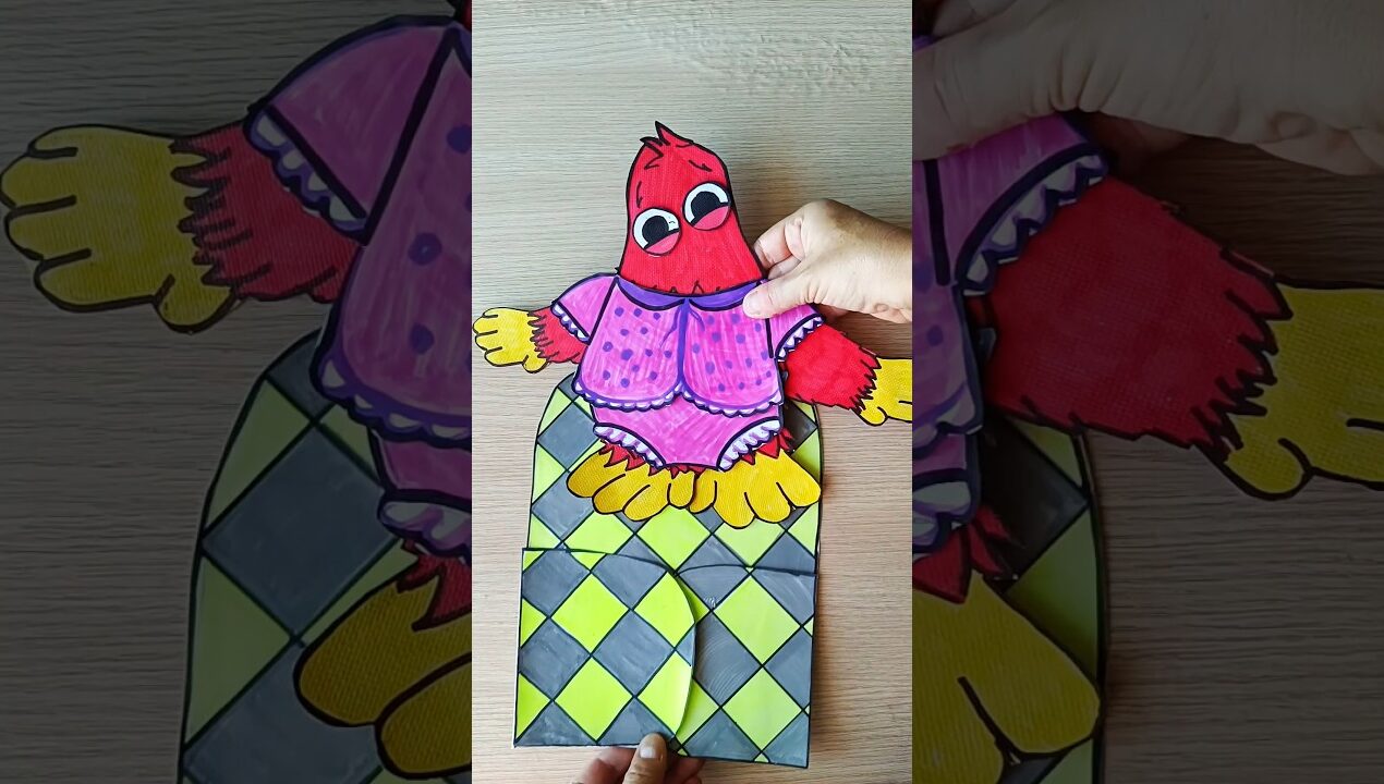 DIY Chump Chumpkins but he's baby and I take care of him 💕#papercraft #asmr #cute