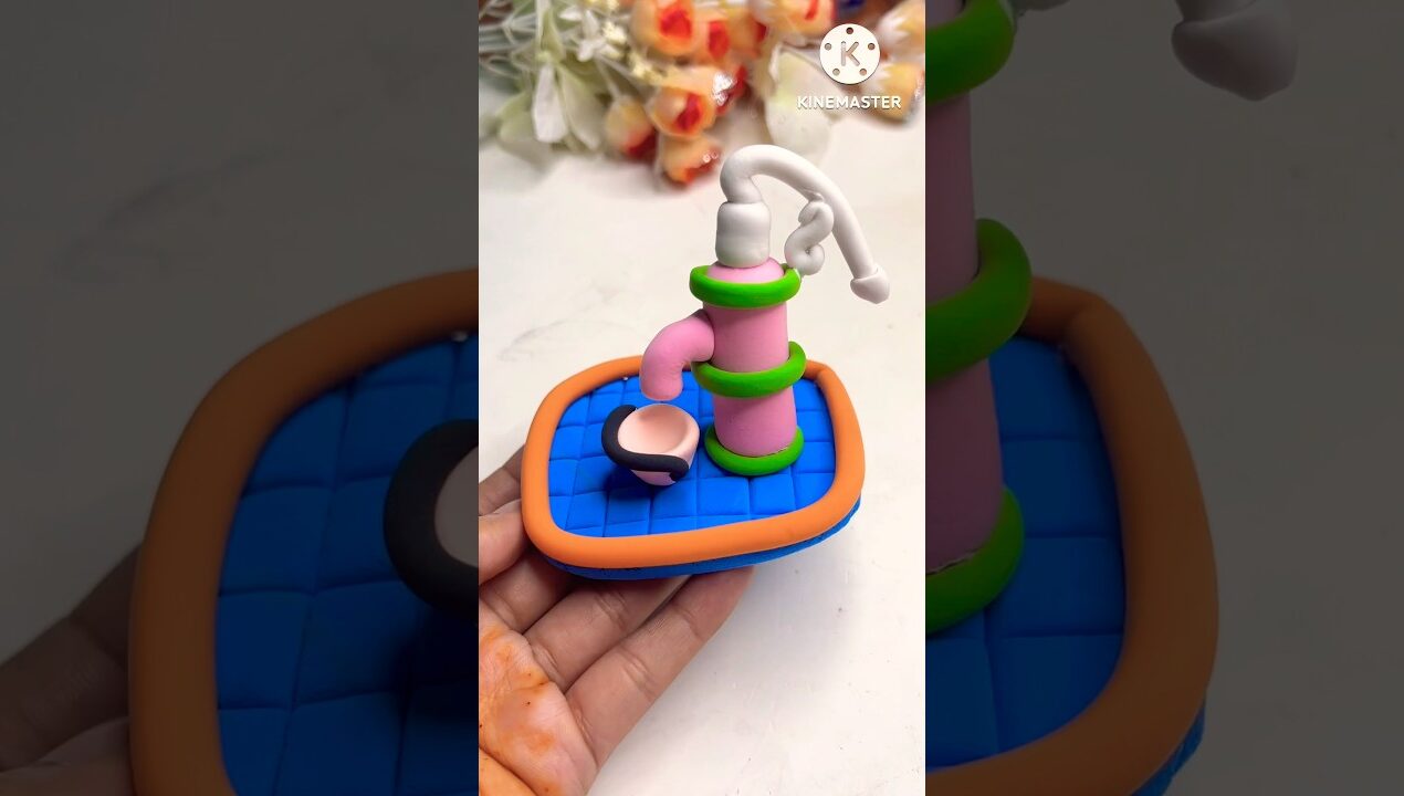 DIY idea 💡 super clay diye nolkup banano🌸#music #diy #trending #diy #toys #clay #youtubeshorts