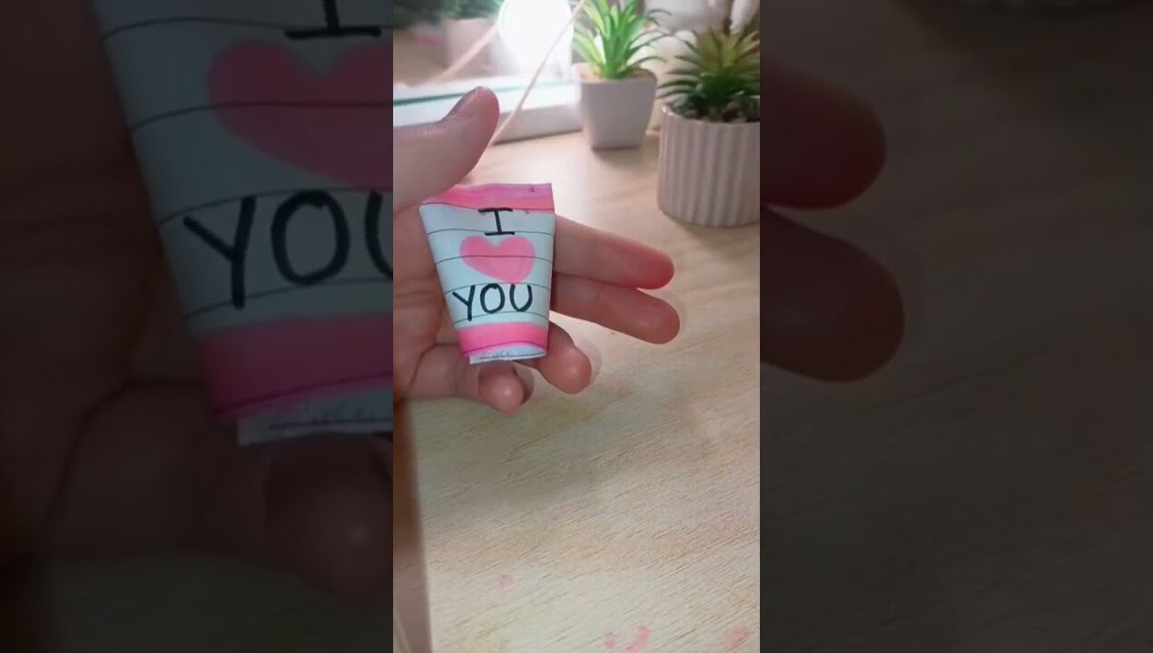 cute gift idea! #craft #diy #handmade #paper #birthday