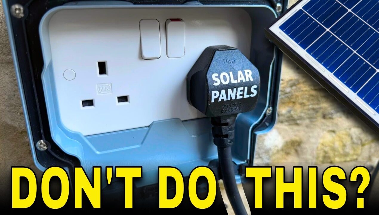 DIY Solar: We’re Told Never Do This… So I Did