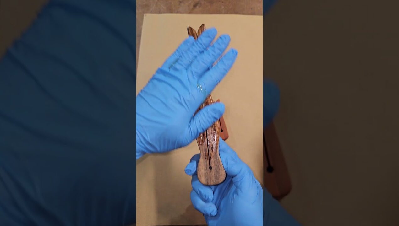 Wooden Chip Clip Made From Scrap Wood #woodworking #woodscraft #handmade #diy #woodshop #wood