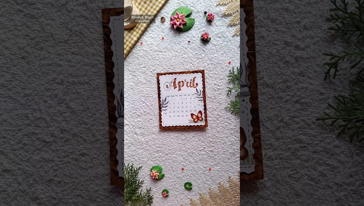 Happy Birthday April Born 🤎। #birthdaycard #aesthetic #shortsviral #trendingsong #papercrafts