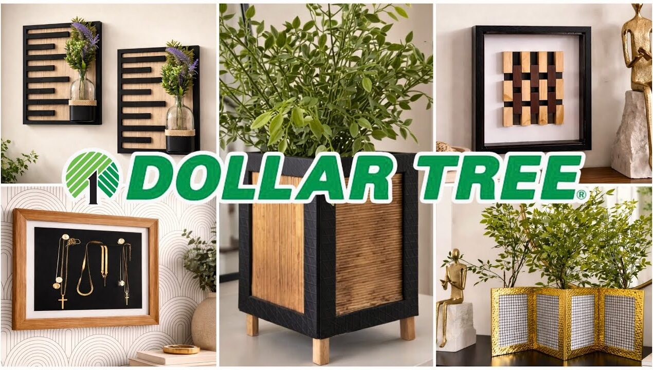 5 NEW Dollar Tree DIYs That Look SO EXPENSIVE (Everyone’s About to Copy These!)