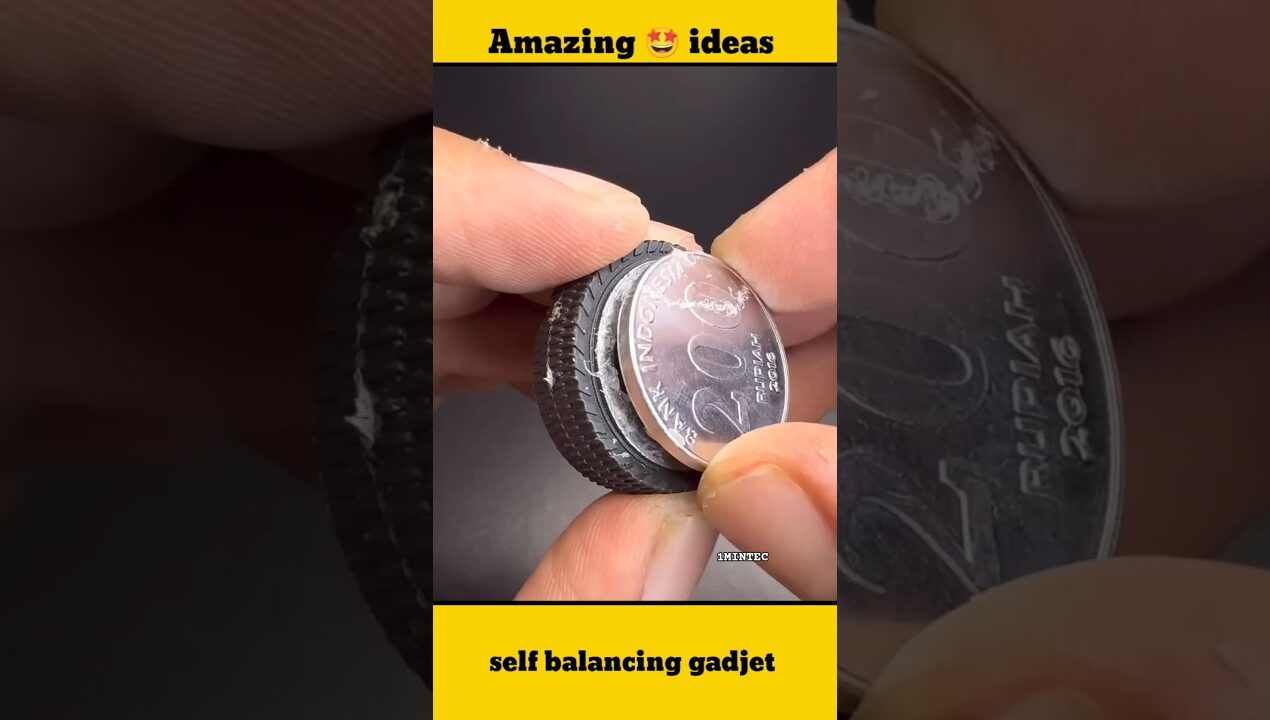 DIY self balancing gadjet | How to make self balancing gadjet | #shorts #selfbalancinggadjet #viral