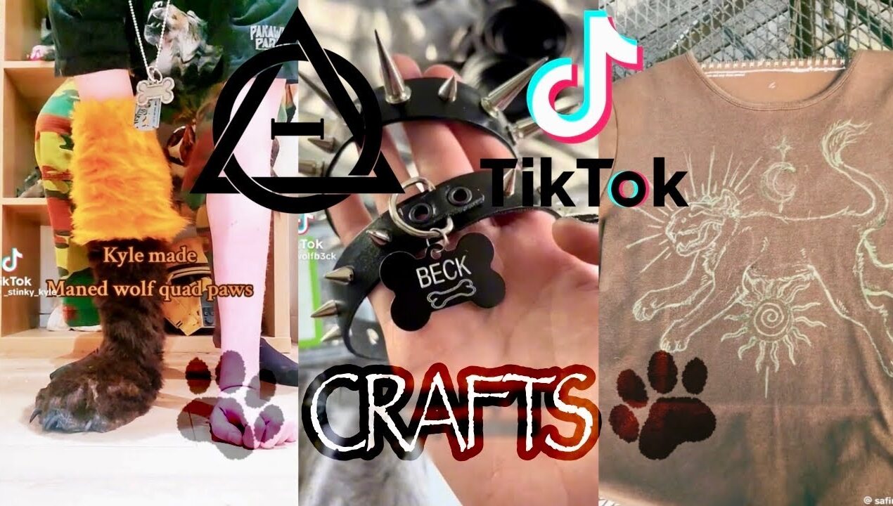 Therian & Kemonomimi DIY Crafts & Tutorials 🎨🐾|| TikTok compilation