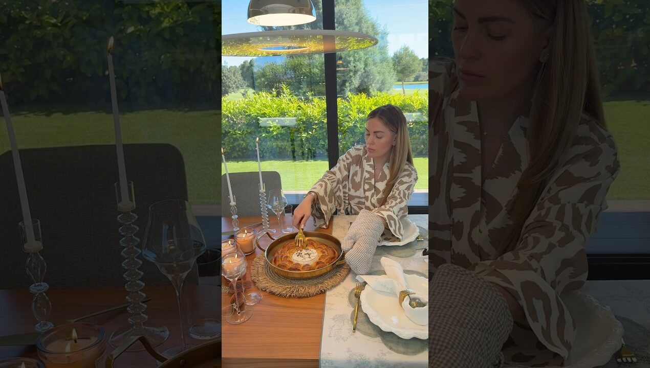 Easy pie idea using homemade croissants 🥐✨