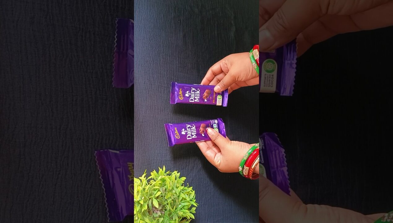 DIY  Double Chocolate Packing ideas 🍫  #craft #chocolate #shorts #diy #gift