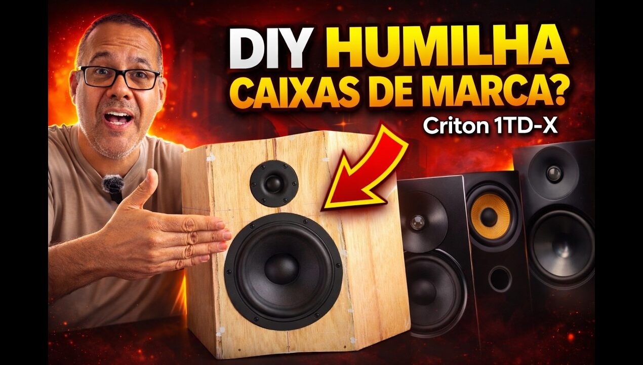 Essa Caixa DIY HUMILHA Caixas de $3000? | Testando a Criton 1TD-X