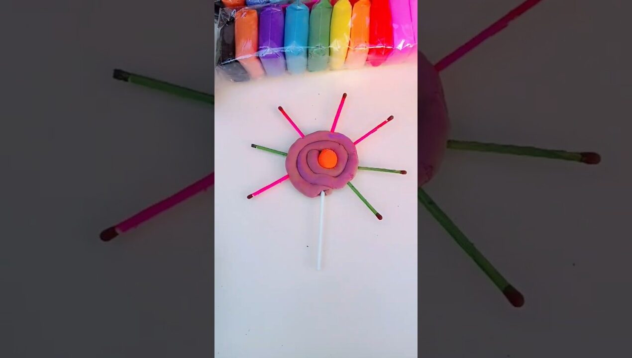 clay candy toy craft ideas # Diy # trending # viral short