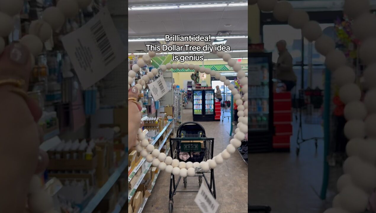 A diy dollar tree idea is genius #lifehack #viral #dollartree #homehacks #trending