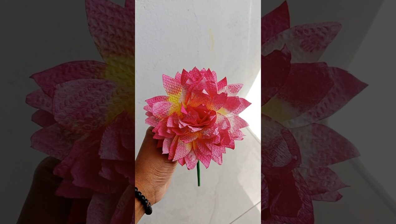 #paperflower #homemadepapercraft #diy #craft