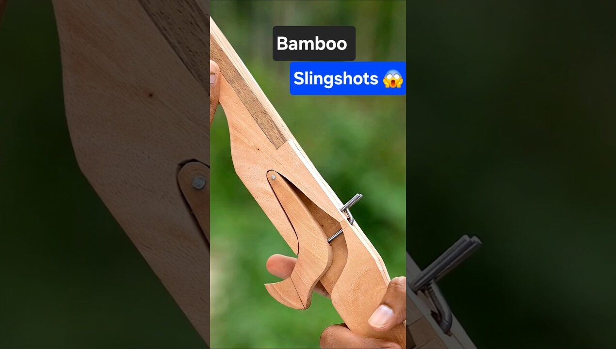 Balloon Powered Bamboo Toys 😱 Amazing DIY Craft Idea #Bamboo #DIY