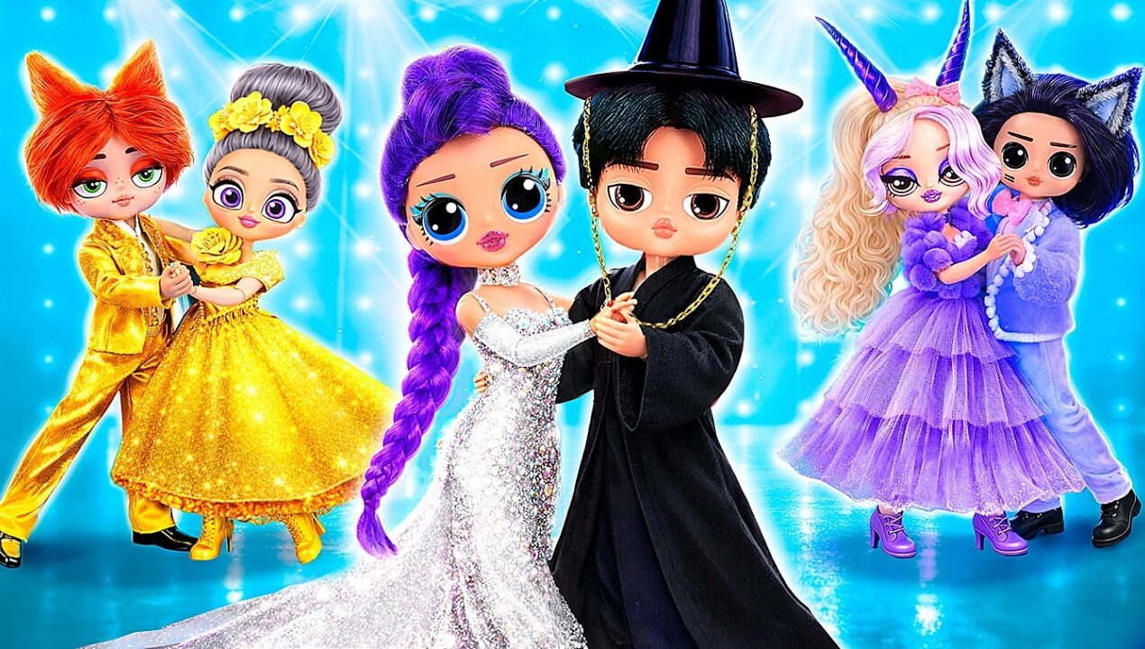 K-Pop Demon Hunters: Huntrix Prom Dress Glow Up! 12 DIY Crafts for L.O.L. Dolls