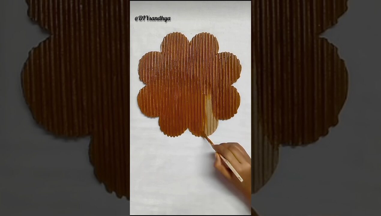 👉🏼cardboard Wall decor ideas #cardboard #homedecor #youtubeshorts #diy #ytshorts #craft