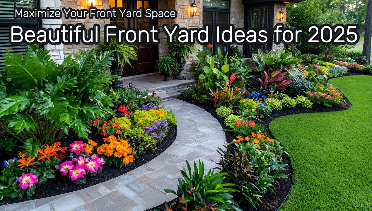 Beautiful Front Yard Ideas for 2025 | Maximize Your Front Yard Space