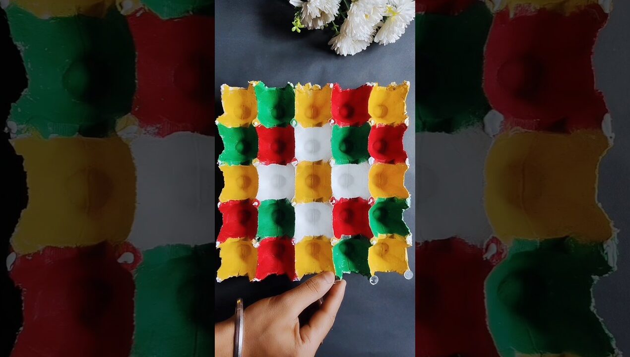 DIY Easy Cute Egg Tray Wall Decoration ✨|| Best Out Of Waste Egg Tray Craft
