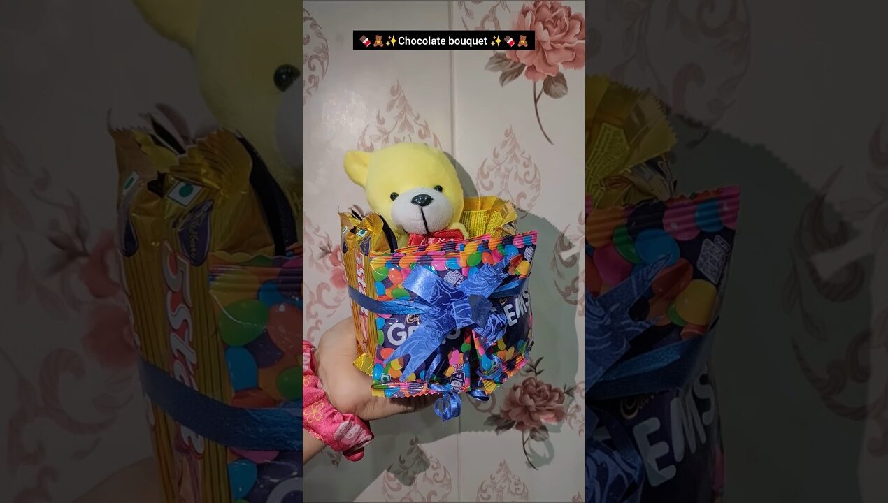 Chocolate bouquet ideas #viral #shorts #youtubeshorts #trending #chocolate #gift #giftideas #yt