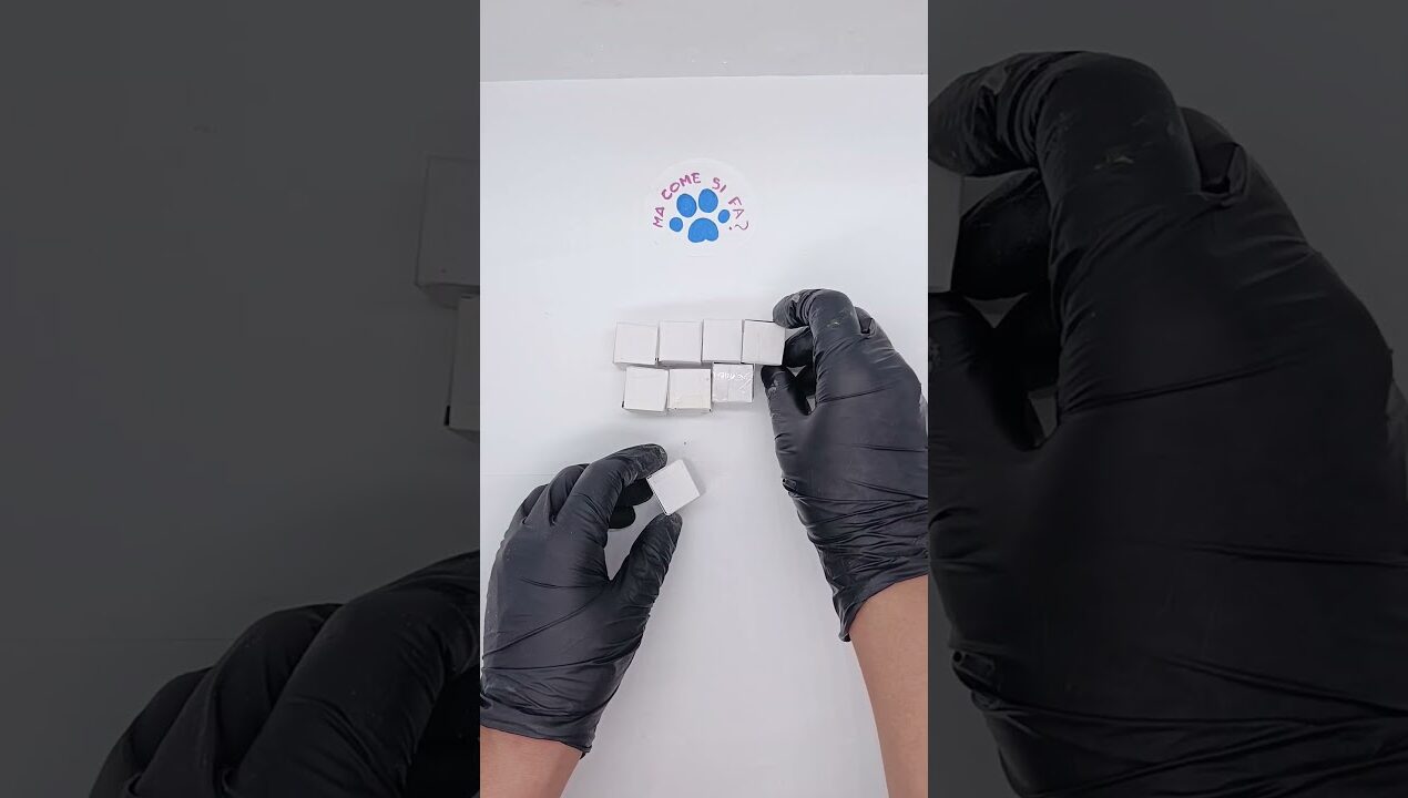 Paper Infinity Cube 😱 #tutorial #diy #papercraft #fidgettoys