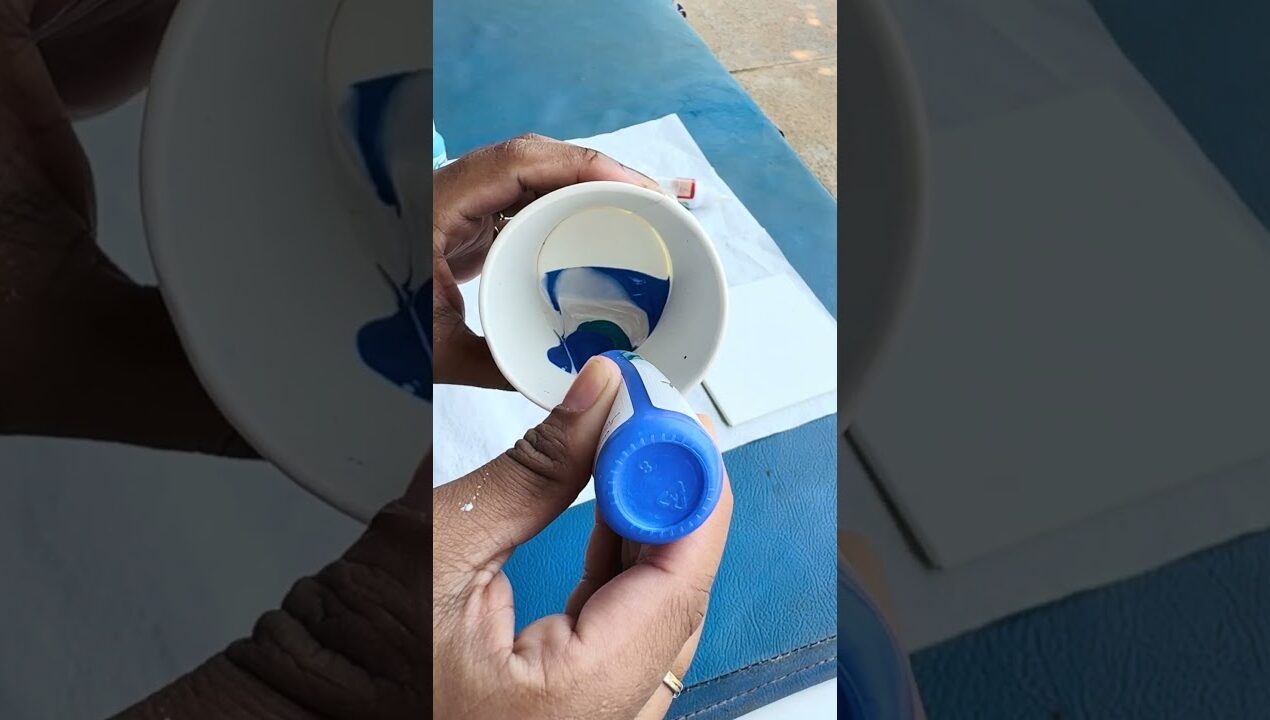Easy painting ideas#diy#experimnent #painting#craft#viralvideo#shorts