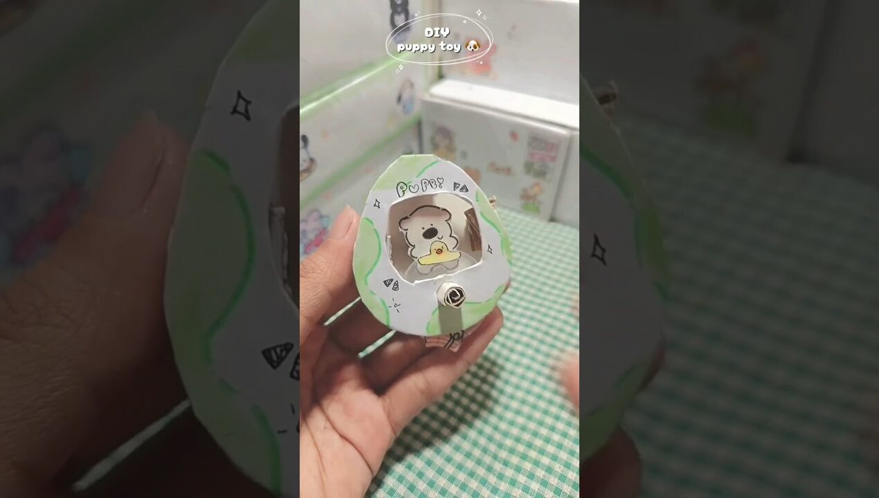 DIY puppy toy 💗😭🌷|#diy #shorts #trending #puppy #kawaii