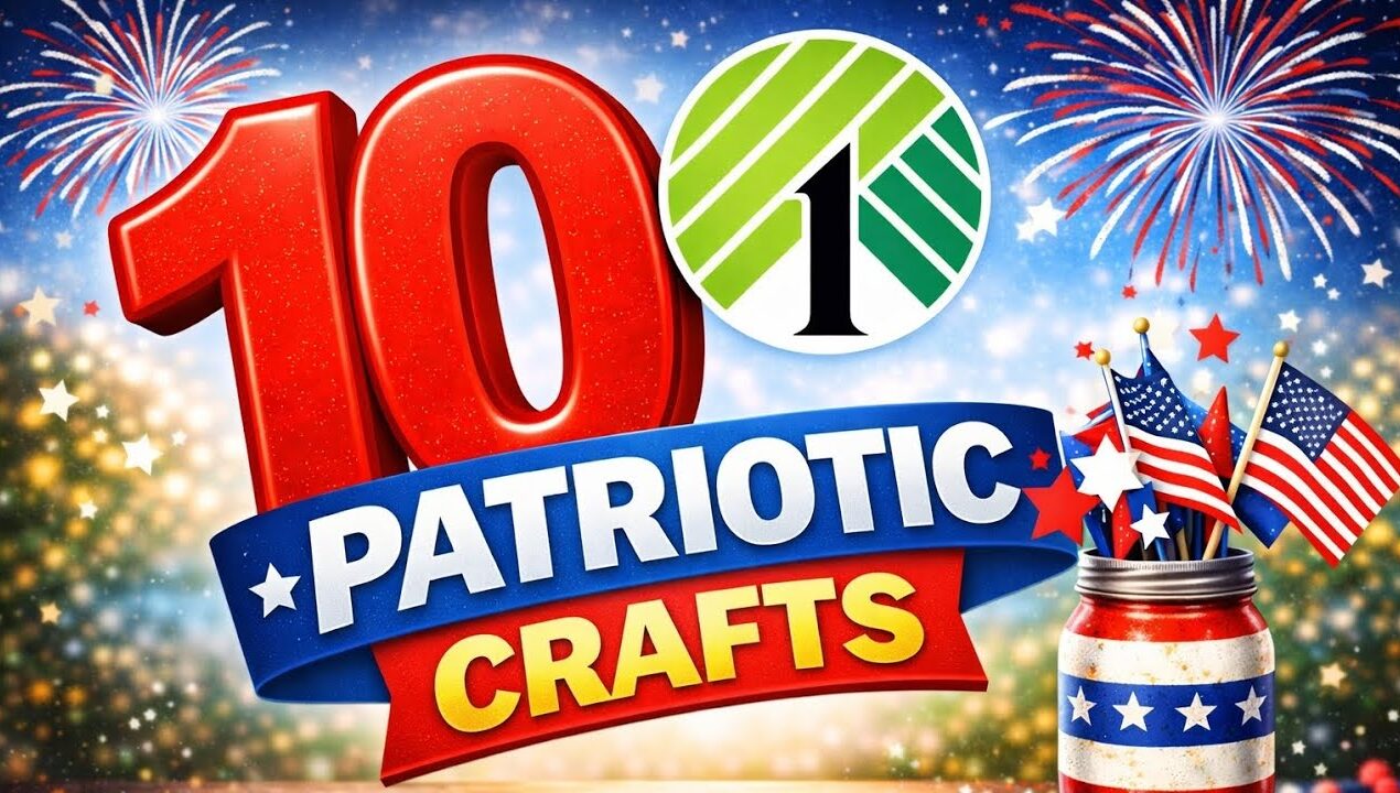 10 GORGEOUS 🇺🇸 Patriotic Dollar Tree DIY Crafts. SUMMER DIY Crafts