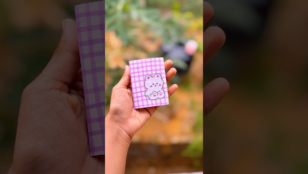 A4 sheet use ചെയ്ത് mini notebook ഉണ്ടാക്കാം|DIY paper craft|#youtubeshorts#shorts#shortsfeed#diy#yt