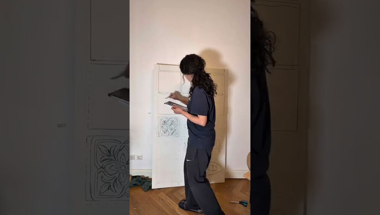 Riesen Leinwand als Therapie I guess 😅 #art #inspiration #diy