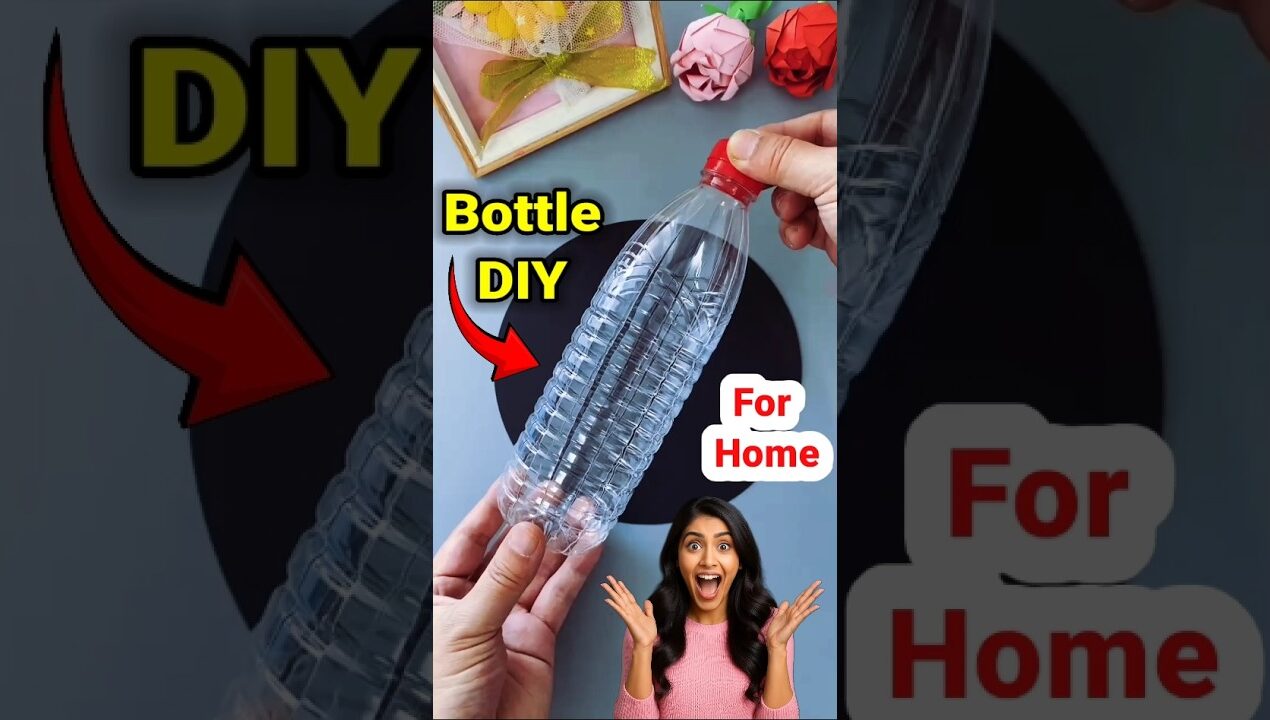 What can be made from waste bottle | waste bottle se kia banaya ja skata hai | bottle diy craft